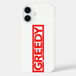 Greedy Stamp iPhone 16 Case