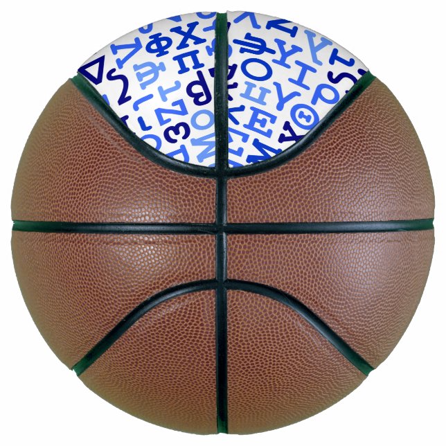 Greek alphabet basketball (Right)