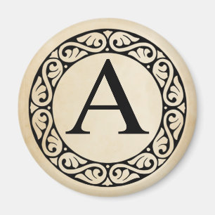 Greek Alphabet Letter Alpha Magnet
