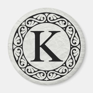Greek Alphabet Letter Kappa Magnet