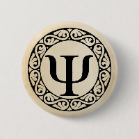 Greek Alphabet Letter Psi