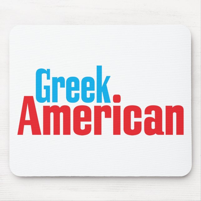 Greek American Mouse Pad (Front)