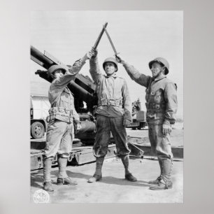 Greek-American Soldiers: 1943 Poster