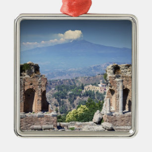 Greek Amphitheatre 2 Metal Ornament