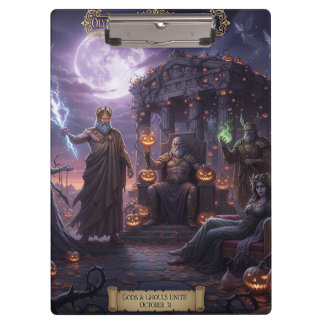 Greek and Roman Mythology Halloween Clipboard