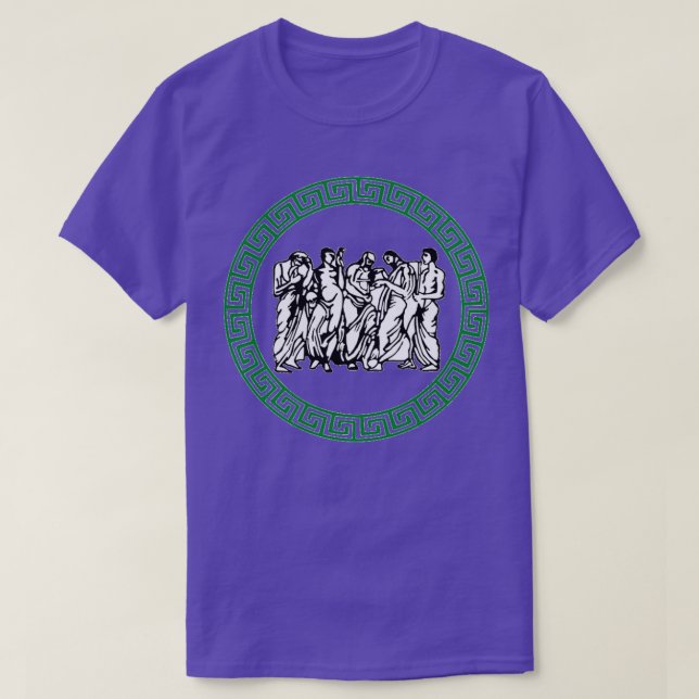 Greek Athens T T-Shirt (Design Front)