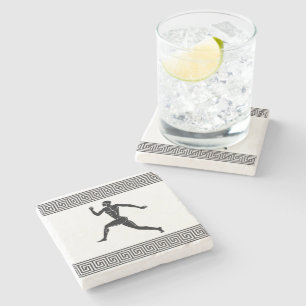 Greek Athlete - Runner Stone Coaster