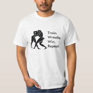 Greek Athlete Sports Wrestling Winning Formula T-Shirt