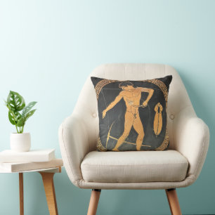 Greek bear cushion