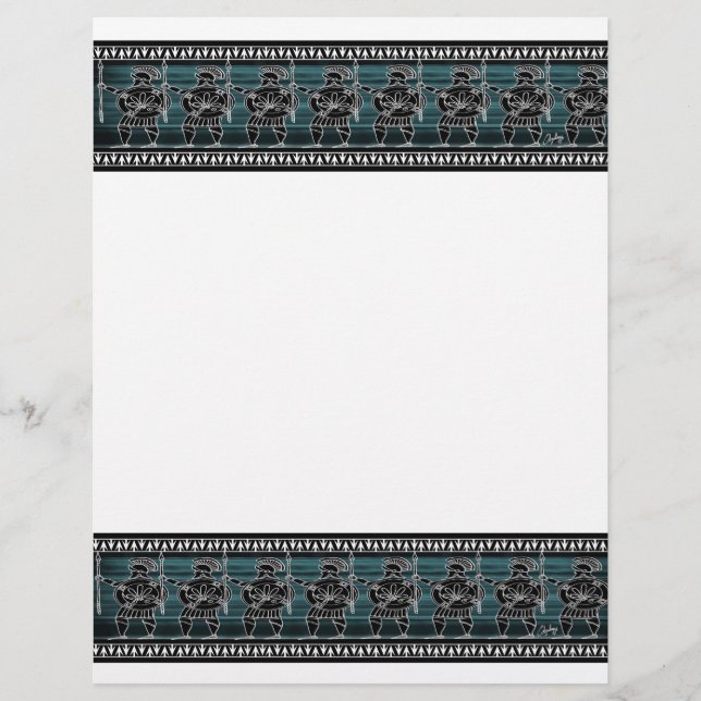 Greek Black Figure Guard (Front)