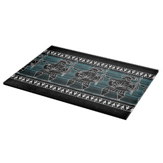 Greek Black Figure Guard Cutting Board