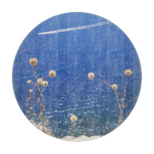 Greek Blue Sea Cutting Board