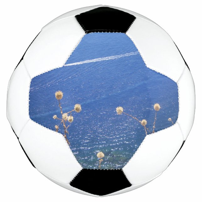 Greek Blue Sea Soccer Ball (Front)