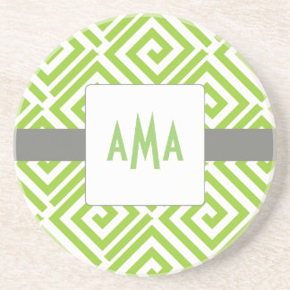 Greek Chic Coaster-Choose Your Colours Coaster