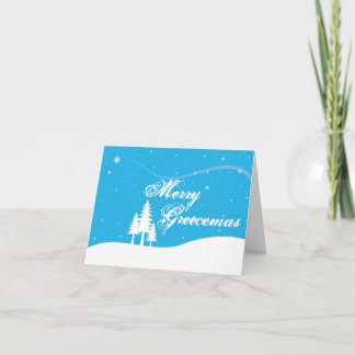 Greek Christmas Card - Funny - Merry Greecemas