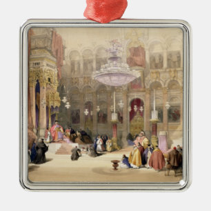 Greek Church of the Holy Sepulchre, Jerusalem, Apr Metal Tree Decoration