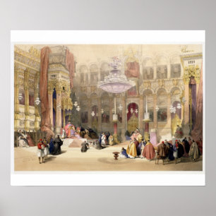 Greek Church of the Holy Sepulchre, Jerusalem, Apr Poster