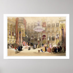 Greek Church of the Holy Sepulchre, Jerusalem, Apr Poster