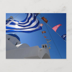 Greek church postcard