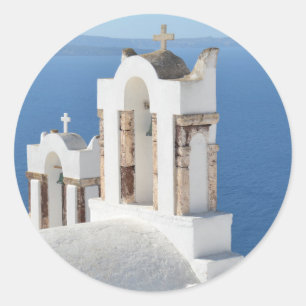 Greek Church Stickers (Santorini)