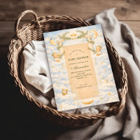 Greek Classic Columns Baby Shower