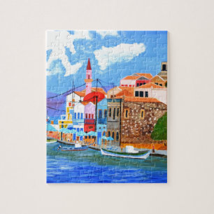 Greek coast jigsaw puzzle