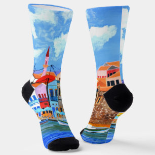 Greek Coast socks