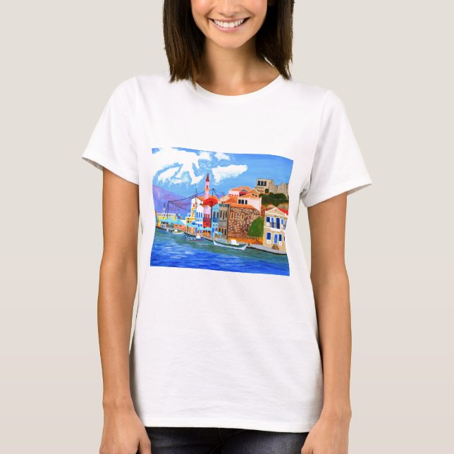 Greek coast T-Shirt (Front)
