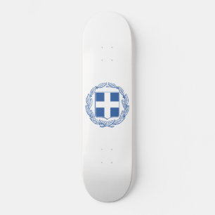Greek Coat of Arms Skateboard