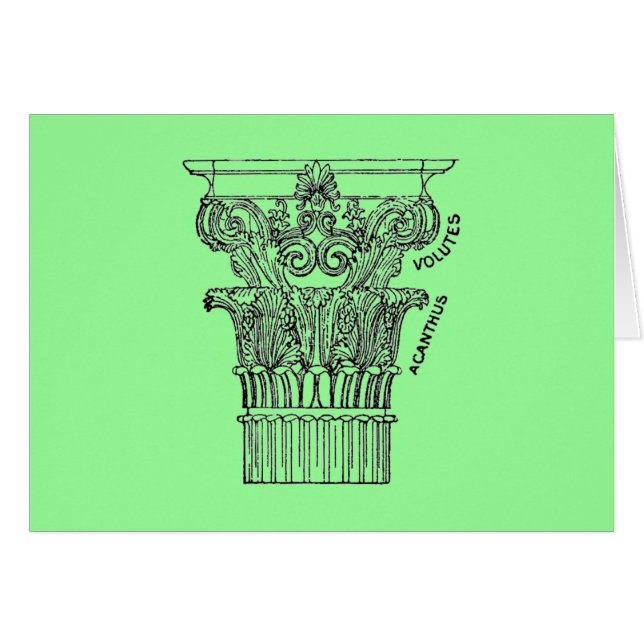 Greek Column (Front Horizontal)