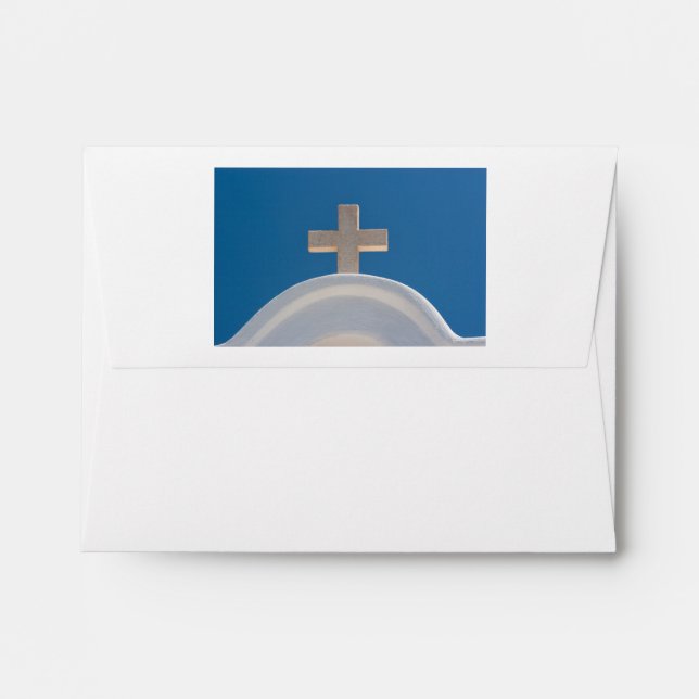 Greek Cross Envelope (Back (Top Flap))