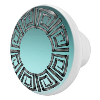 Greek Design Ceramic Knob