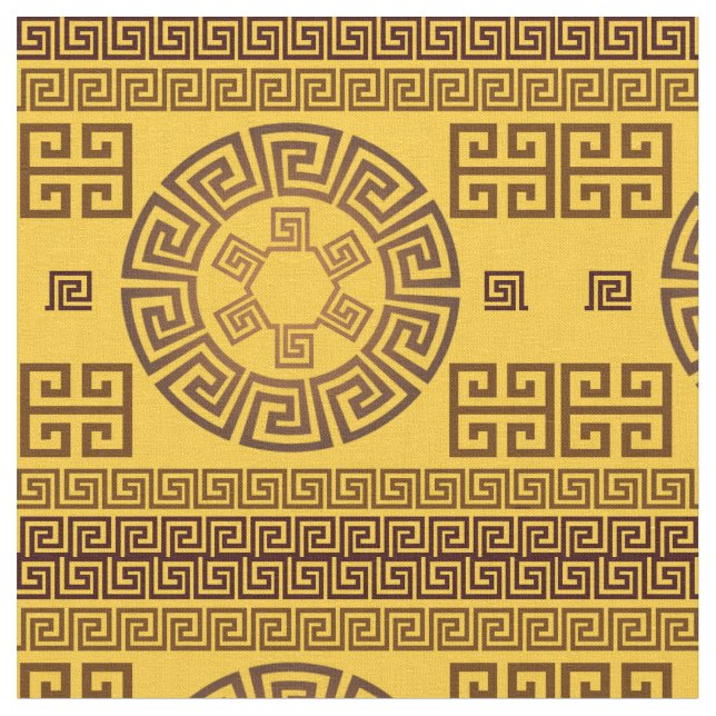 Greek Design Fabric (Close Up)