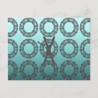 Greek Design Postcard