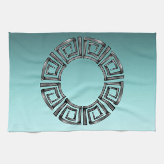 Greek Design Tea Towel