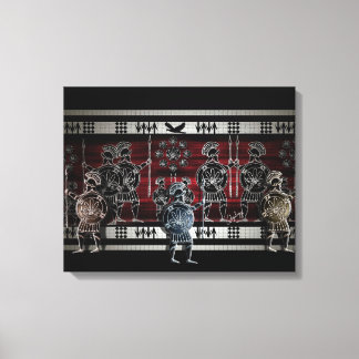 Greek Drawings Canvas Print