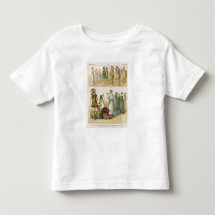 Greek Dress, from 'Trachten der Voelker', 1864 Toddler T-Shirt
