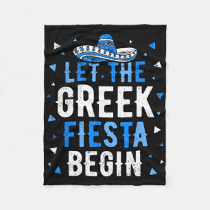 Greek Easter 2025 Let The Greek Fiesta Begin Greek Fleece Blanket