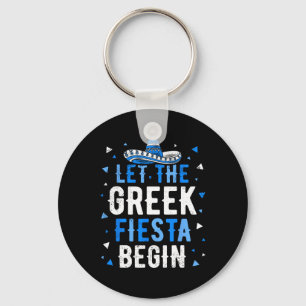 Greek Easter 2025 Let The Greek Fiesta Begin Greek Key Ring