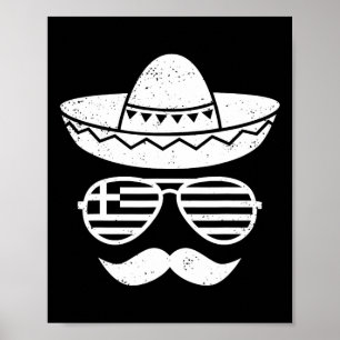 Greek Easter Sungles Cinco De Mayo Mexican Kids Bo Poster