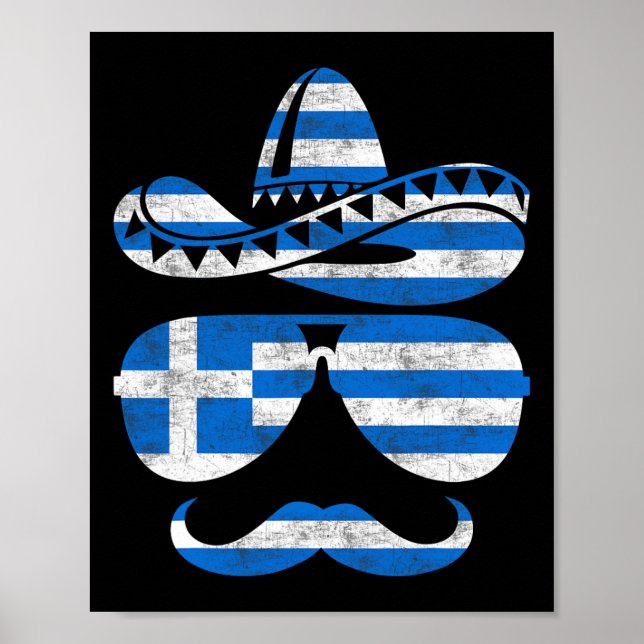 Greek Easter Sungles Cinco De Mayo Mexican Kids Bo Poster (Front)