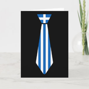 Greek Easter Tie Funny Novelty Greece Flag Boys To Card