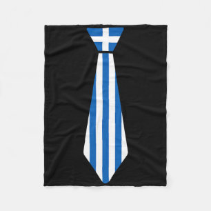 Greek Easter Tie Funny Novelty Greece Flag Boys To Fleece Blanket