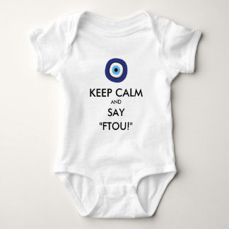 Greek Evil Eye Baby Bodysuit