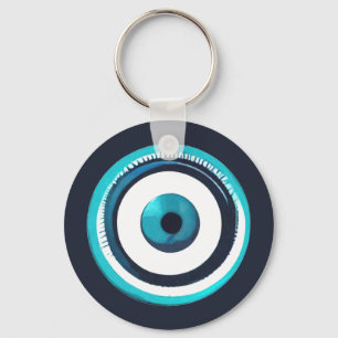 Greek Evil Eye  Key Ring