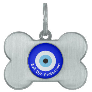 Greek Evil Eye Pet ID Tag