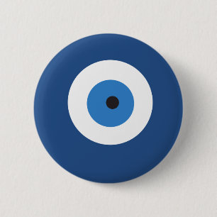 Greek Eye 6 Cm Round Badge