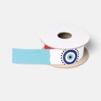 Greek Eye Colorful Squares Pattern