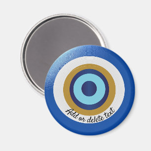 Greek Eye Design Just Add Text Magnet