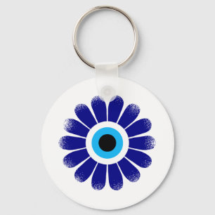 Greek Eye Protection Key Ring